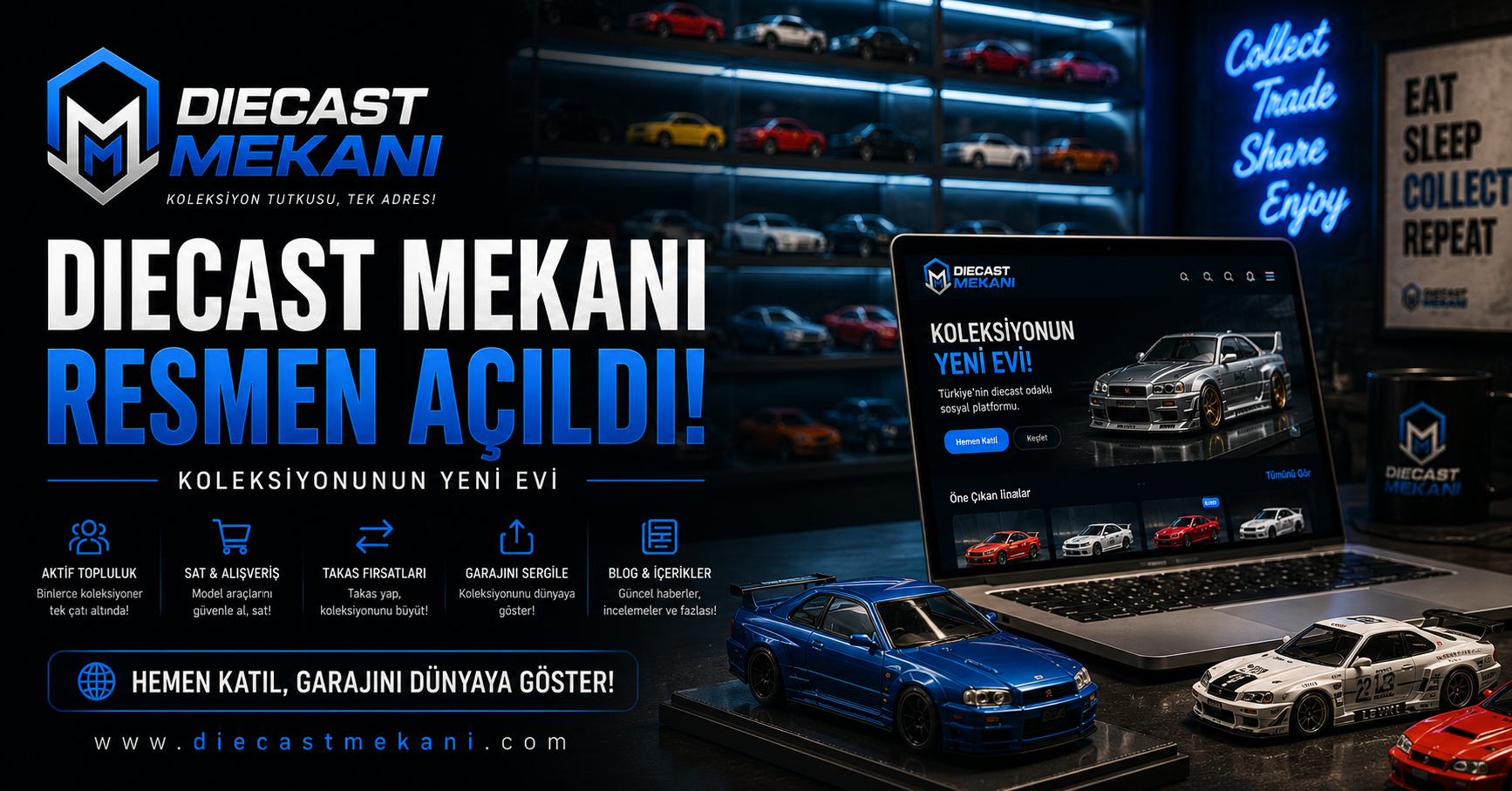 Diecast Mekanı Resmen Açıldı! 🏁