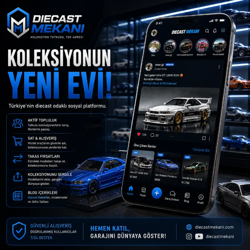 🏁 KOLEKSİYONUNUN YENİ EVİ! 🚗🔥